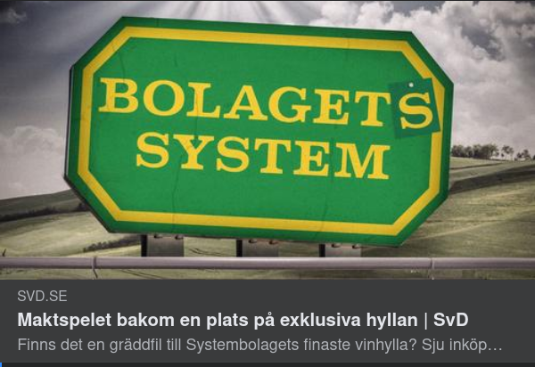 Systematisk Systembolagskorruption