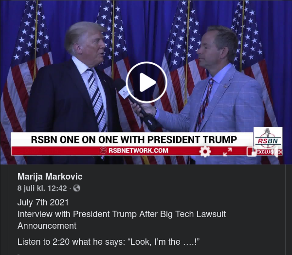 Freudiansk President...