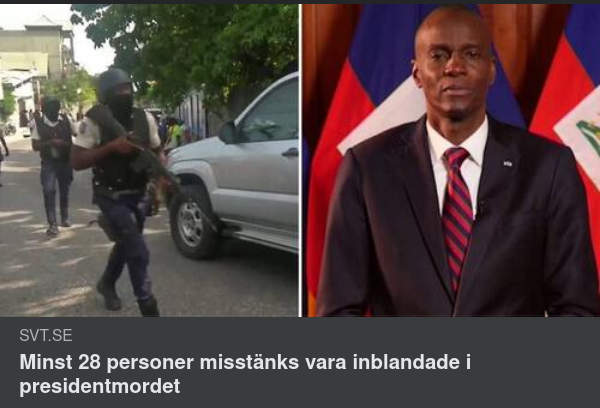 Minst 28 Misstänkta I Haiti