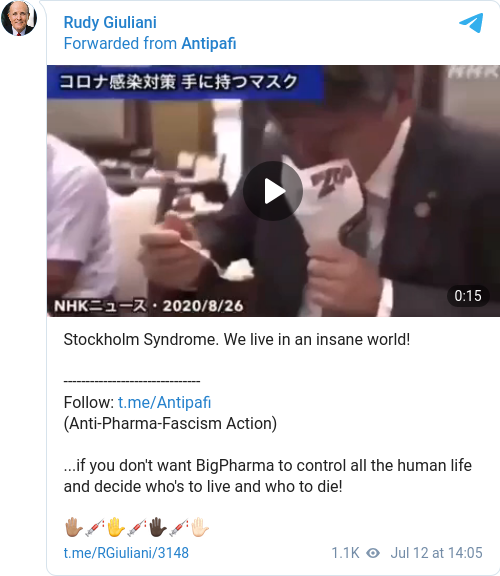 Giuliani & Stockholm Syndrome