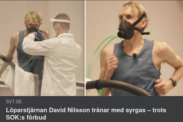 Trotsat Syrgasträningsförbud