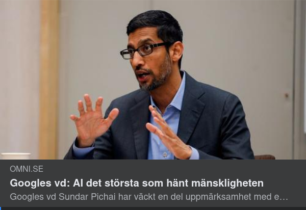 Pichai & Det Största