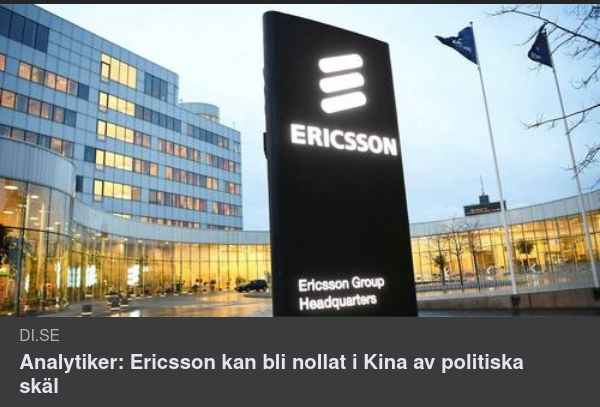 Kinesisk Politik & Ericsson