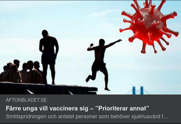 Dåligt Vaccinationsintresse Hos Unga