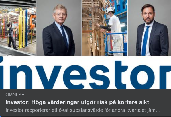 Wallenberg & Toppad Stockholmsbörs