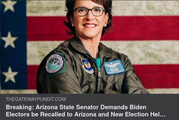 Arizonasenator Kräver Nytt Val