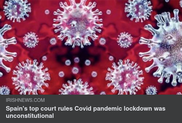 Okonstitutionell Lockdown I Spanien