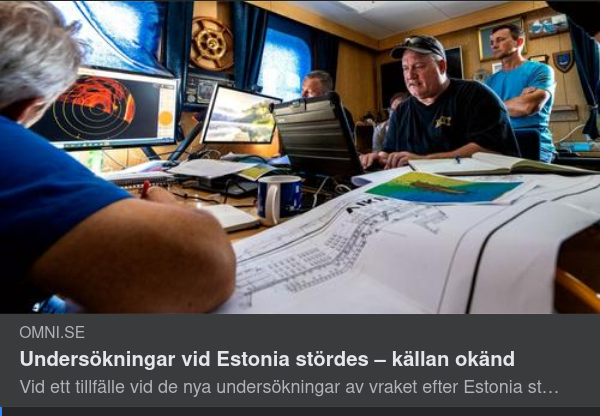 Optisk Estoniaundersökningsstörning