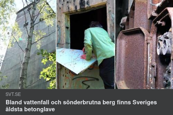 Sveriges Äldsta Betonglave