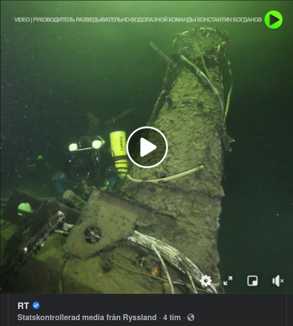 WWII-Ubåt Funnen I Finska Viken