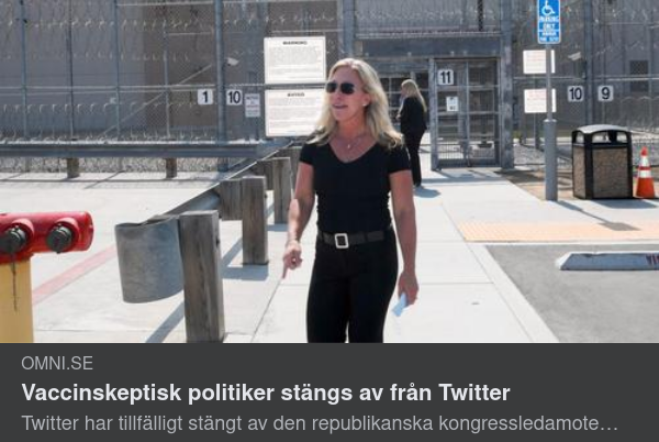 Twitteravstängd Kongressledamot