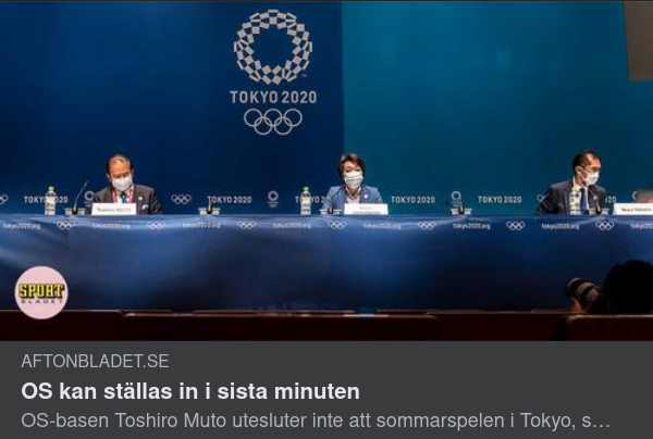 Sista Minuten Inställt OS?.. II