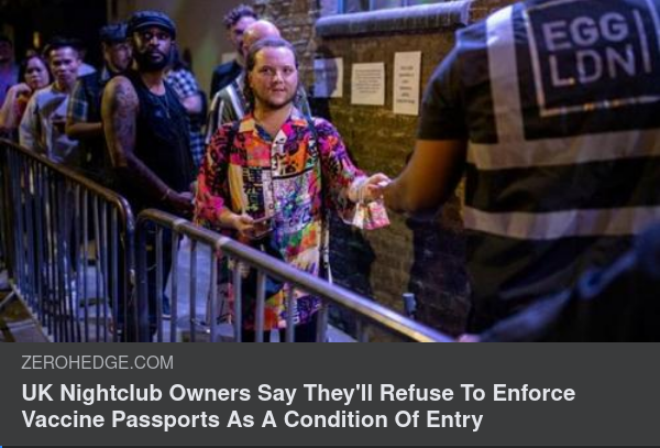 Nattklubbsägare Vägrar Begära Vaxpass