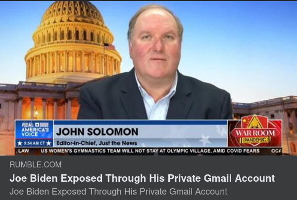 Bidens Privata Gmail Konto