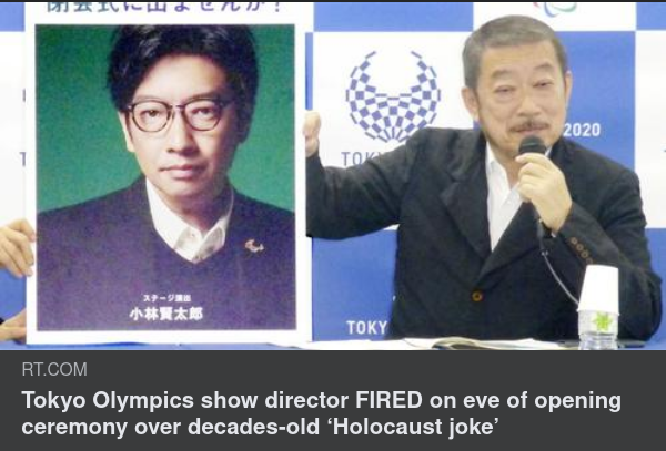 OS-Avskedad Förintelseskämtare