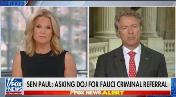 Rand Paul Begär Kriminell Undersökning Av Fauci