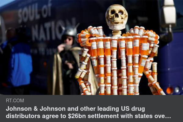 Amerikanska Drogdistributörer I Ekonomisk Uppgörelse