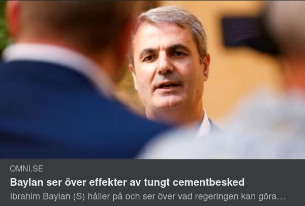 Baylan Kollar Cementkonsekvenser