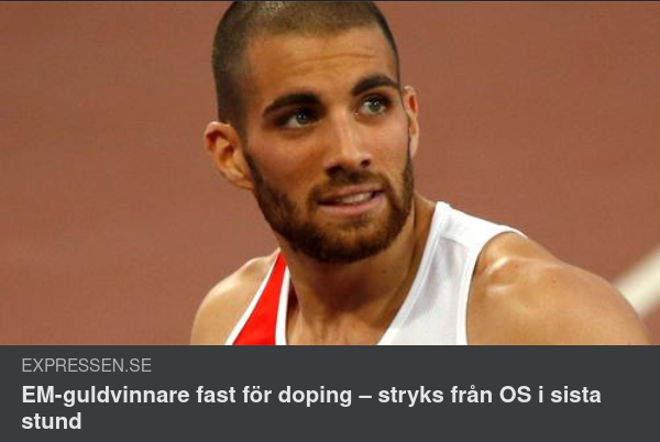 Dopingstrykt Från OS