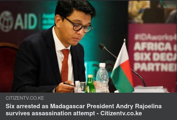 Presidentmordförsök På Madagaskar