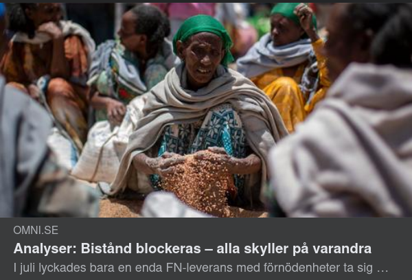 Blockerat Bistånd & Korruption