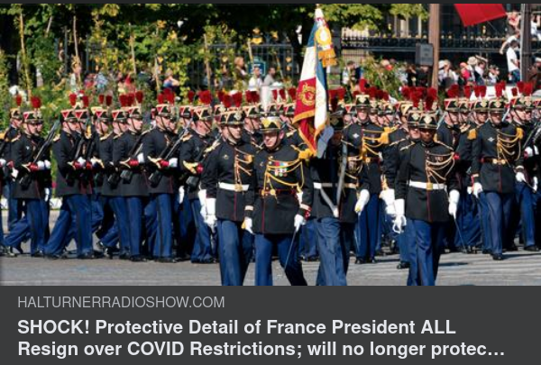 Franska Presidentvaktsmassuppsägningar