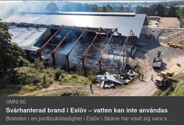 Eldfängt I Eslöv