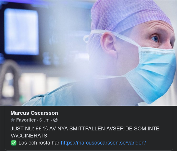 Kajalmacke & Smittfallen