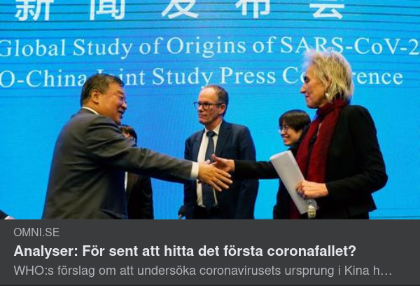 Sökandet Efter Det Första Coronafallet