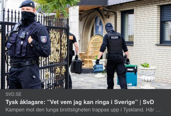 Tysk Tull Vet Vem Att Ringa I Sverige