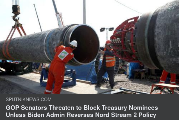 Senatorer Vill Ha Ändrad Nord Stream 2 Policy