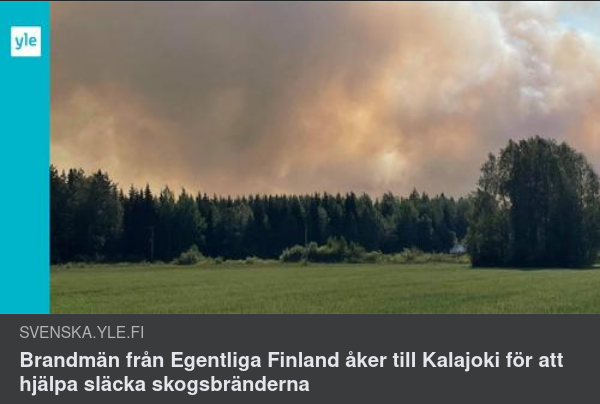 Finsk Skogsbrandshjälp