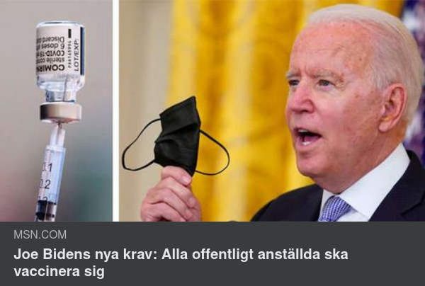 Bidens Nya Vaxxkrav