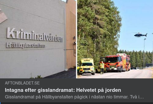 Från Gisslandrama Mot Politiskt