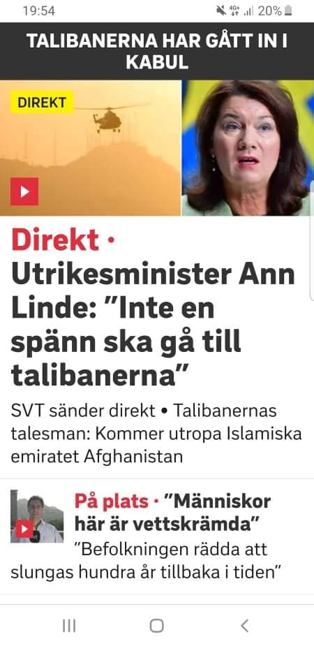 Färdigmutat I Afghanistan