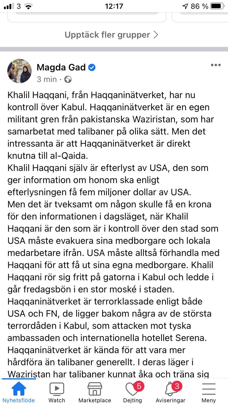 Missuppfattande Magda?..