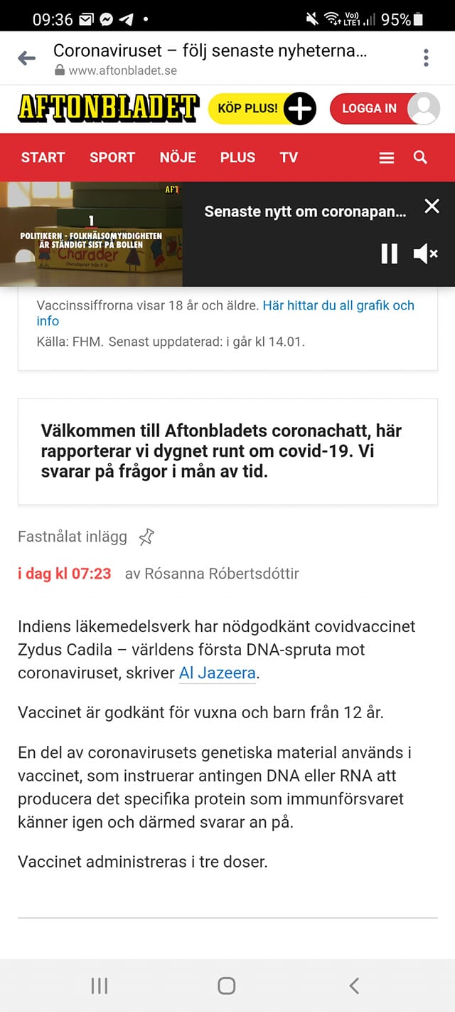 DNA-Spruta Mot Covidioti