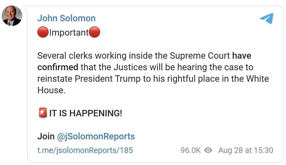 HD & Återinsätta Trump Som President?..