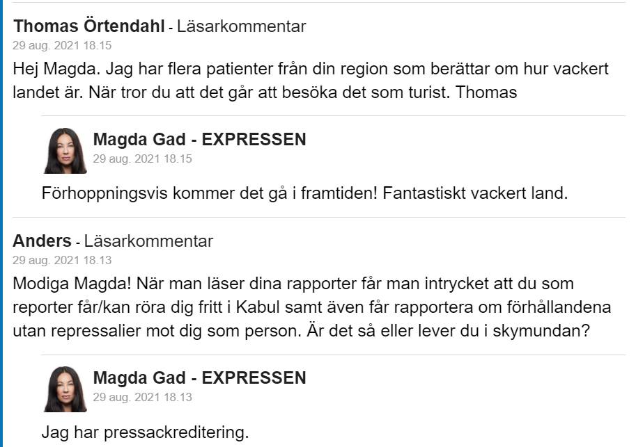 Pressackrediterad Magda