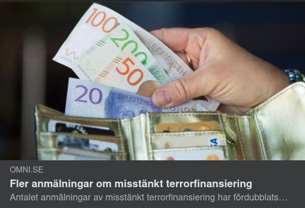 Terrorfinansieringsmisstankar