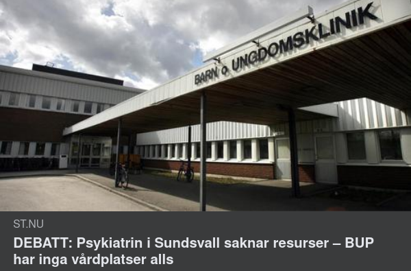 Ouppsåtlig Psykiatriresursbrist