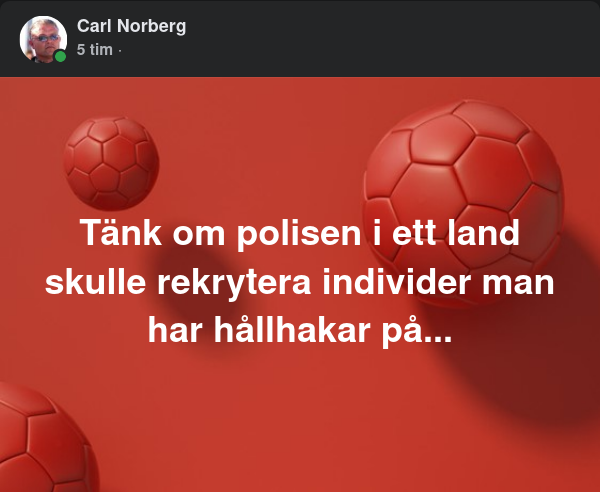 Polisiär Hållhakerekrytering