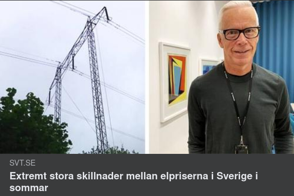Svenska Elprisskillnader