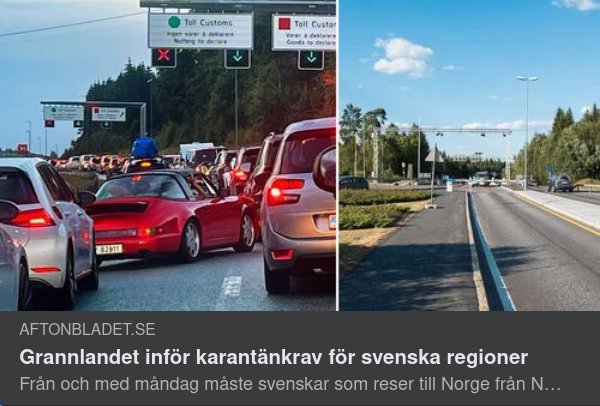 Karantärkrav Från Granne