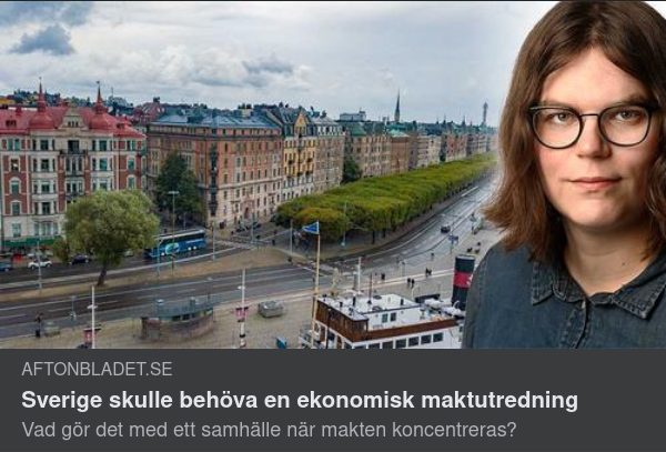 Ekonomiskt Maktutredningsbehov