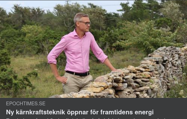 Ny Kärnkraftsteknik