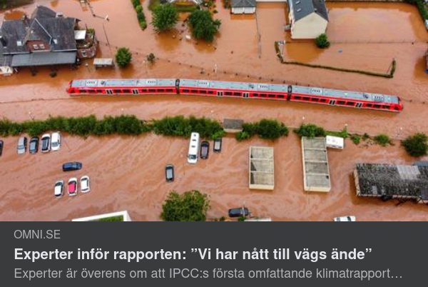 Samförstående Experter Innan Klimatrapport