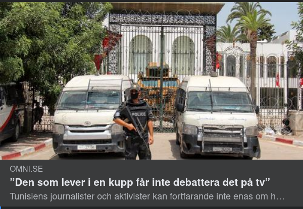 TV-Debatterat I Tunisien