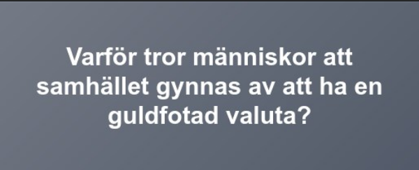 Brist Som Samhällesutvecklingsgrund