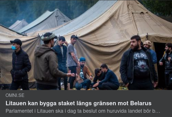 Staketbyggande Litauen?..